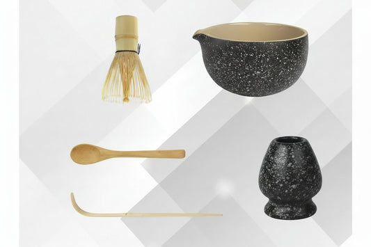 Matcha Set Schwarz