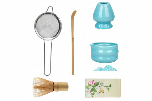 Matcha Set Blau