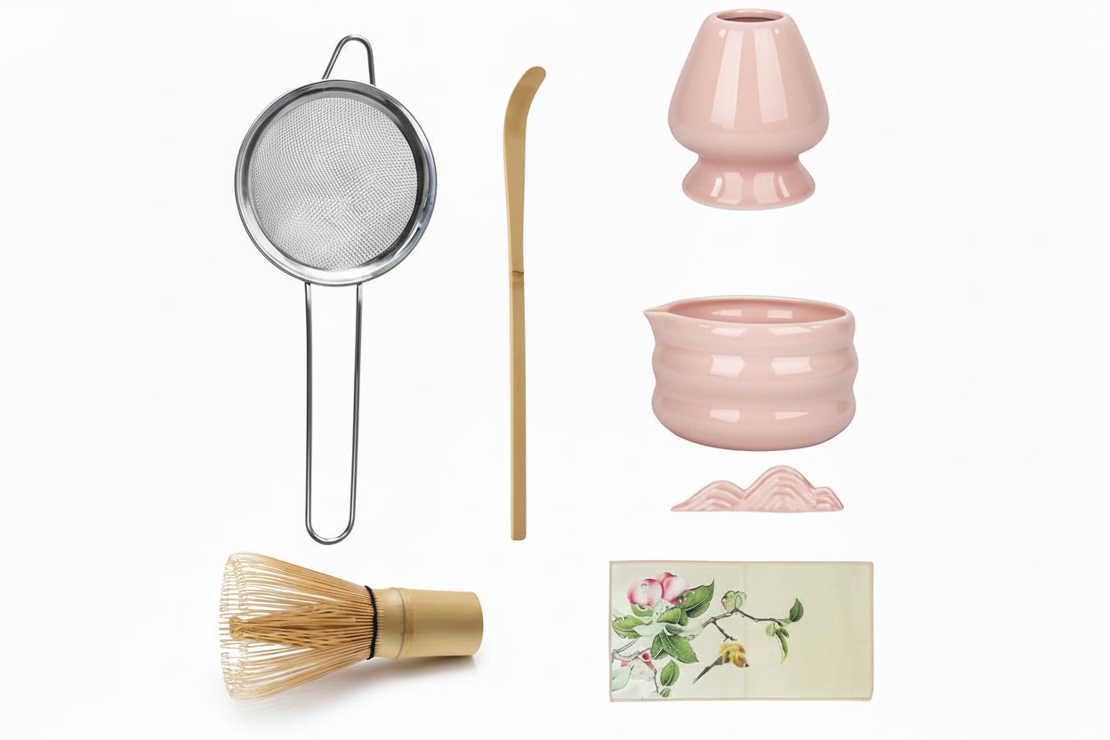 Matcha Set Rosa