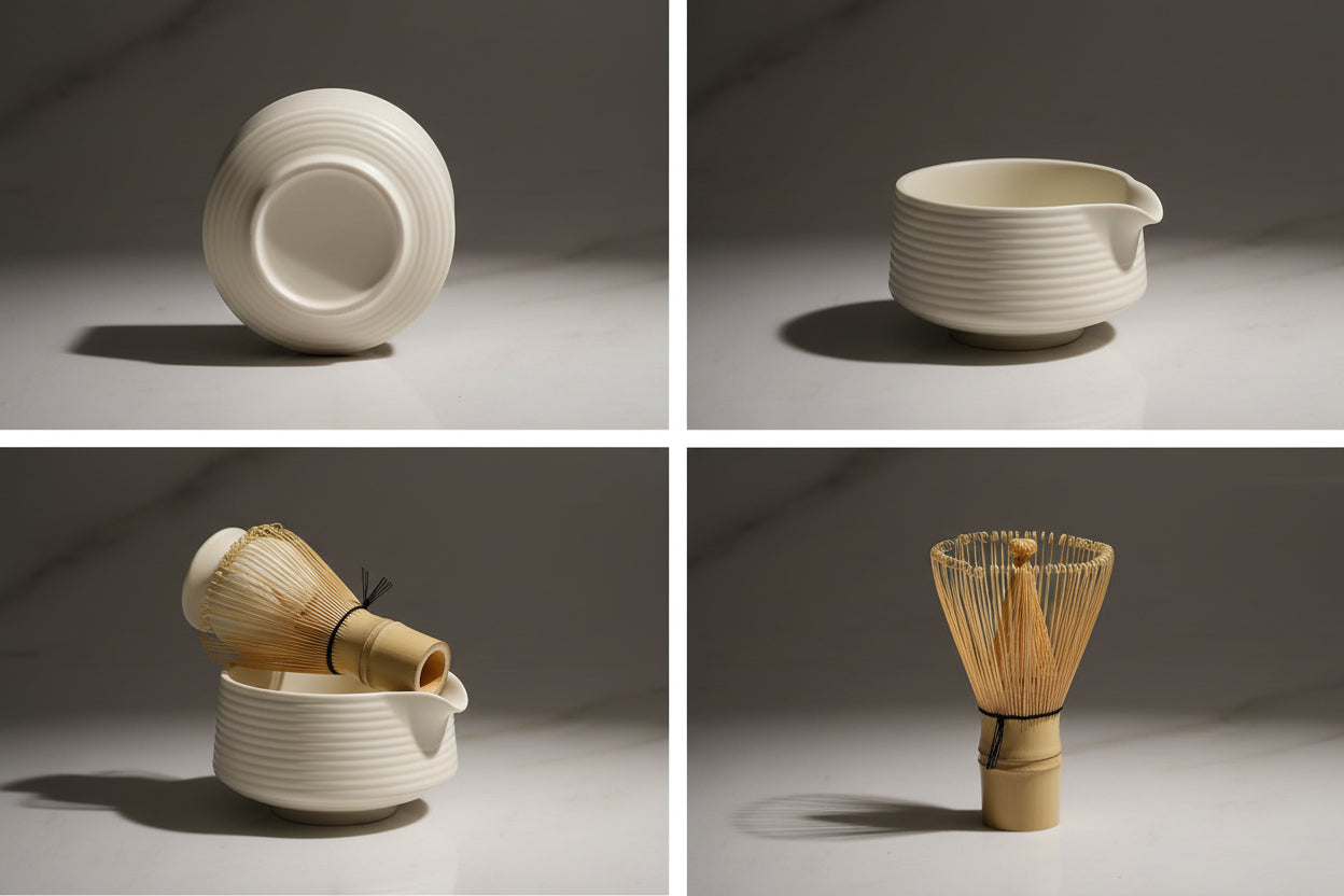 Matcha Set Weiß